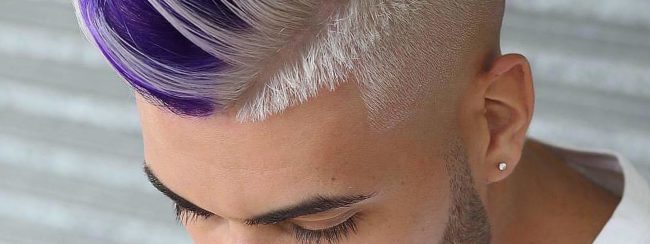 Peinado varon con color imágen grande